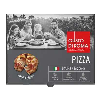Изображение товара Пицца Gusto Di Roma Римская Пепперони 400г