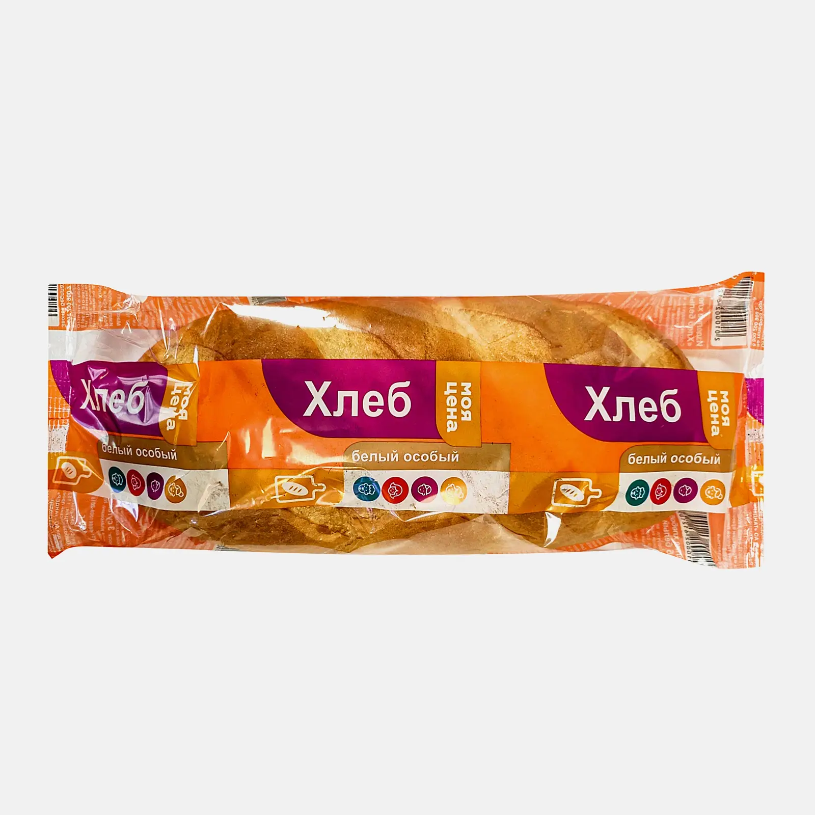 Изображение товара Хлеб белый особый пшеничный Моя цена 400г