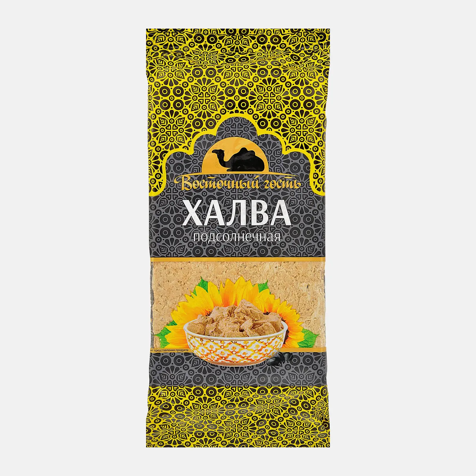 Изображение товара Халва Восточный гость подсолнечная 500г глазированная натуральный сладкий десерт