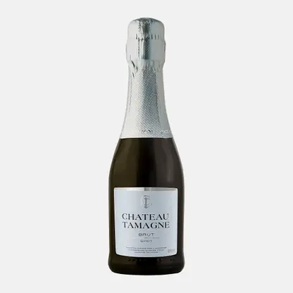 Вино игристое Chateau Tamagne белое брют 12.5% 200мл
