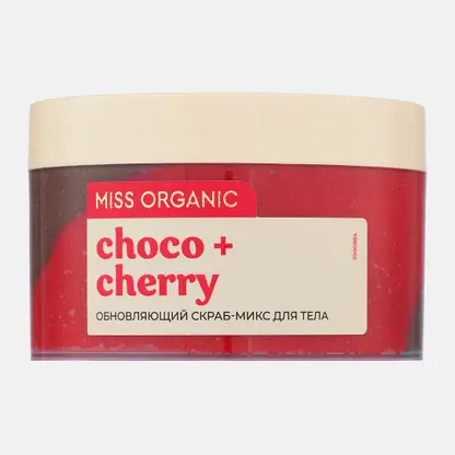 Обновляющий скраб-микс для тела Choco Cherry Miss Organic 380мл