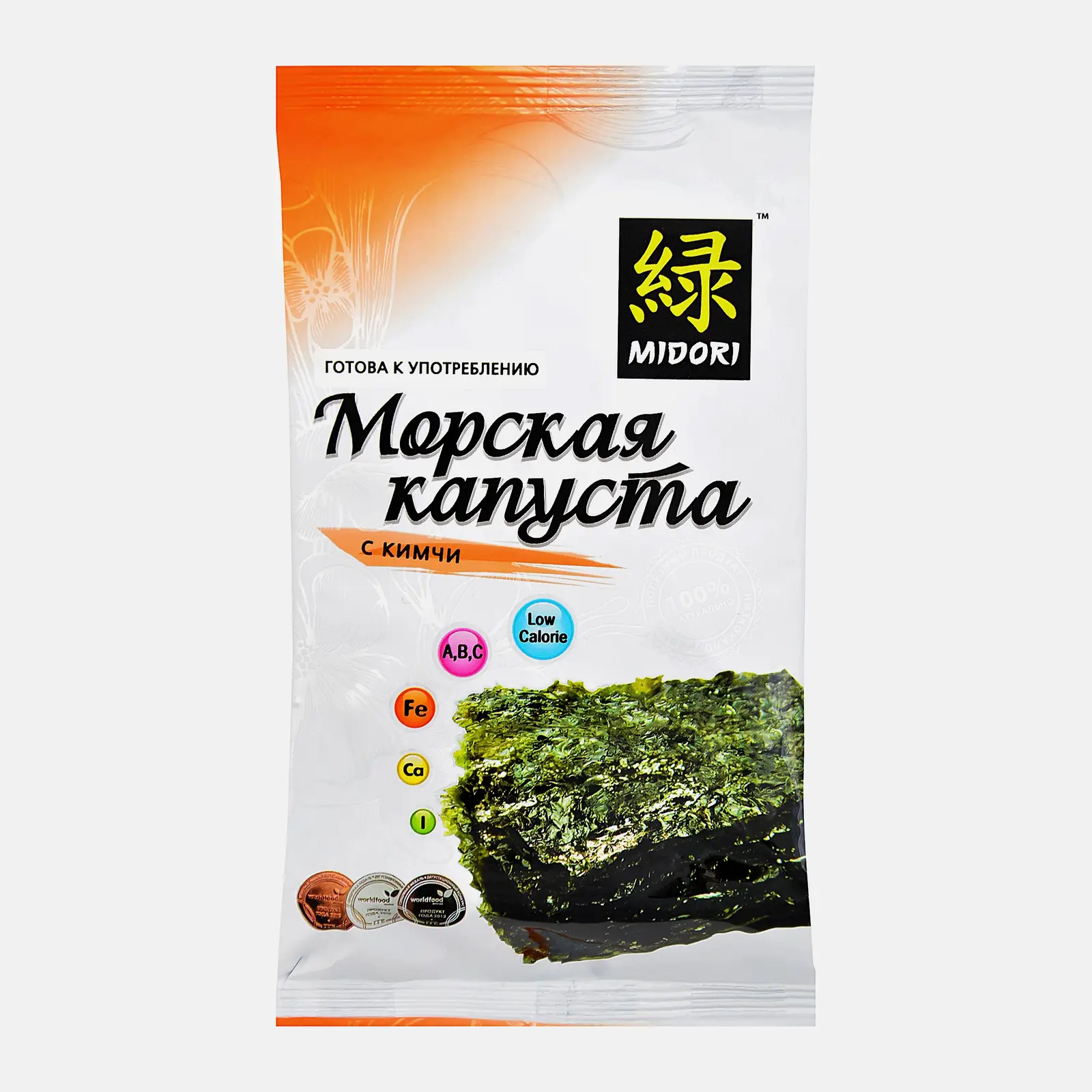 Изображение товара Морская капуста Midori с кимчи 5г полезный продукт азиатской кухни