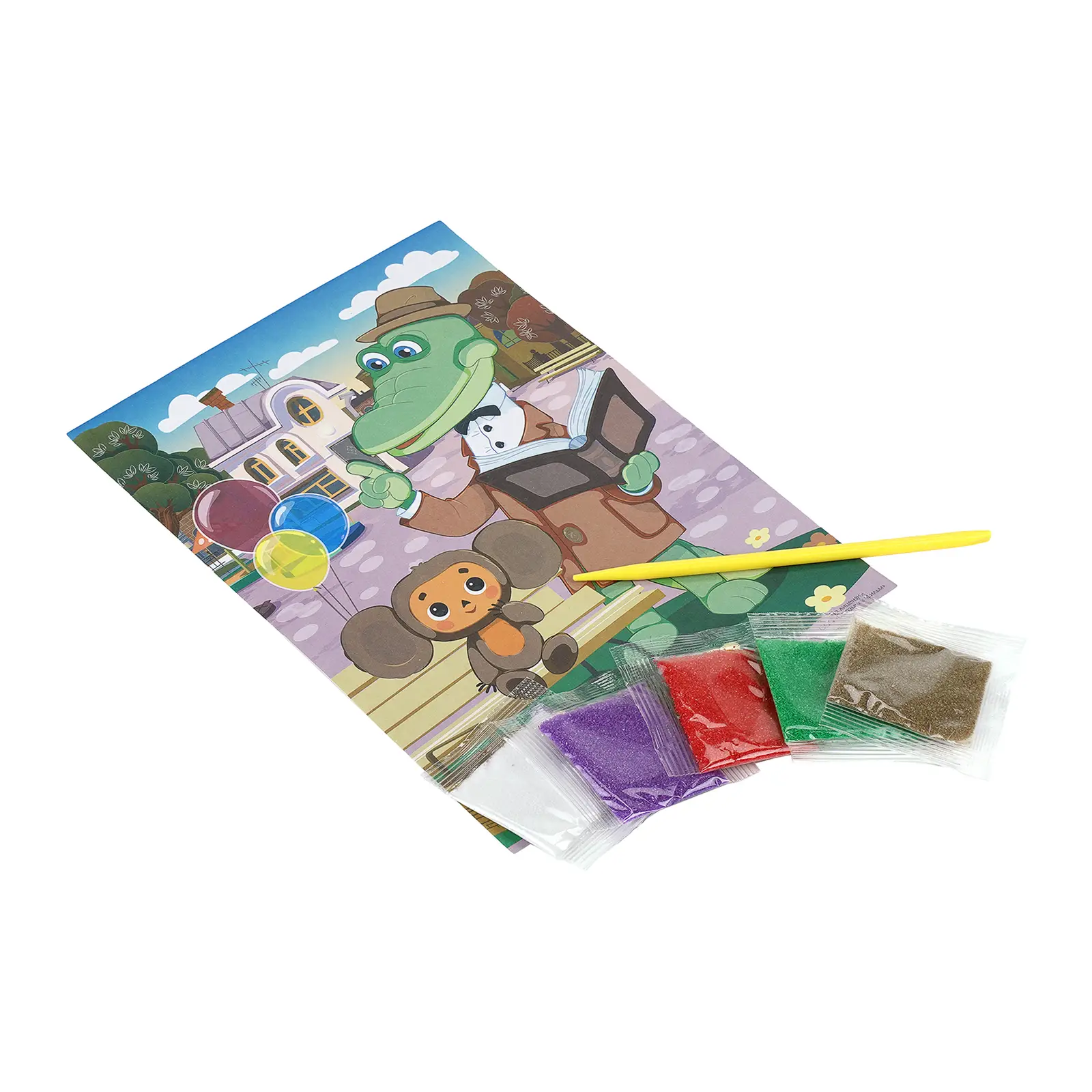 Аппликация Мультиарт Чебурашка Симбат в ассортименте