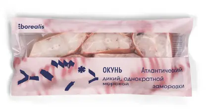 Изображение товара Окунь Borealis стейк 700г