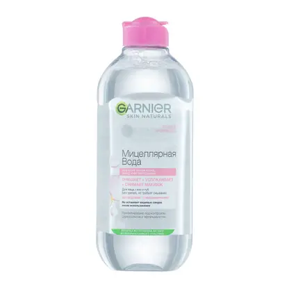 Изображение товара Мицеллярная вода для лица Garnier 3в1 с глицерином и П-анисовой кислотой для всех типов кожи 400мл