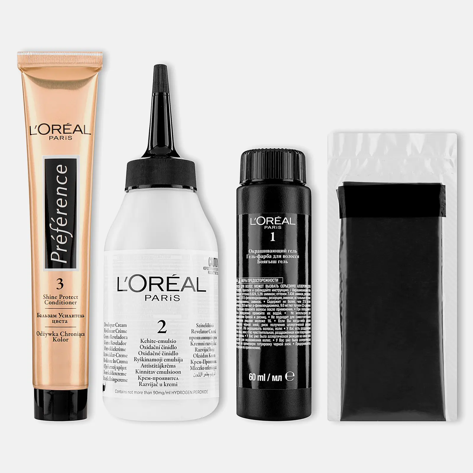 Стойкая краска для волос L’Oréal Paris Preference оттенок 4.12 Глубокий каштановый перламутровый - фото 3