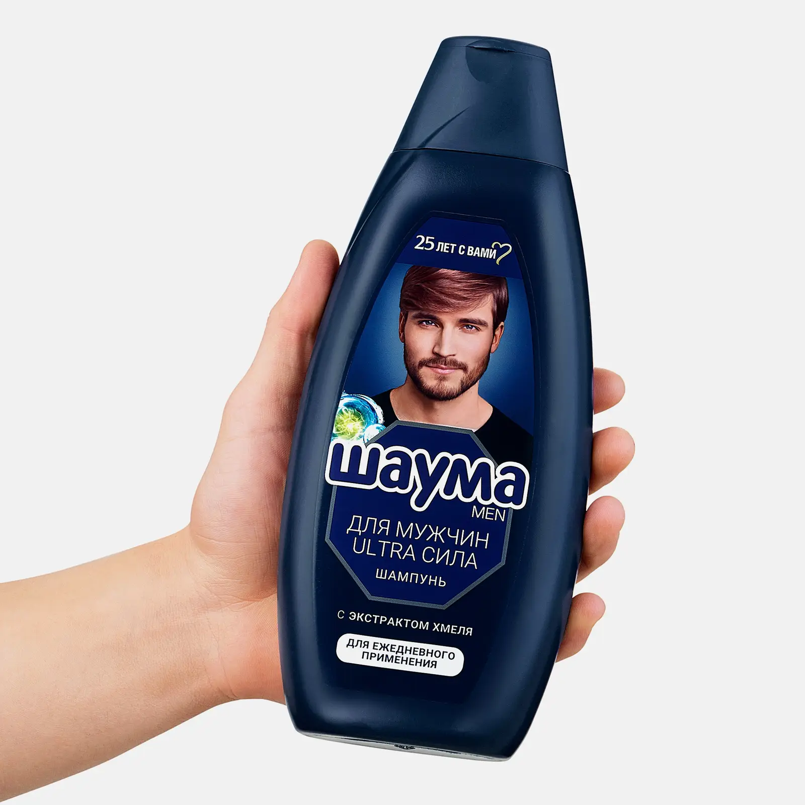 Шампунь для волос Шаума Men Ультрасила для ежедневного применения мужской 650мл