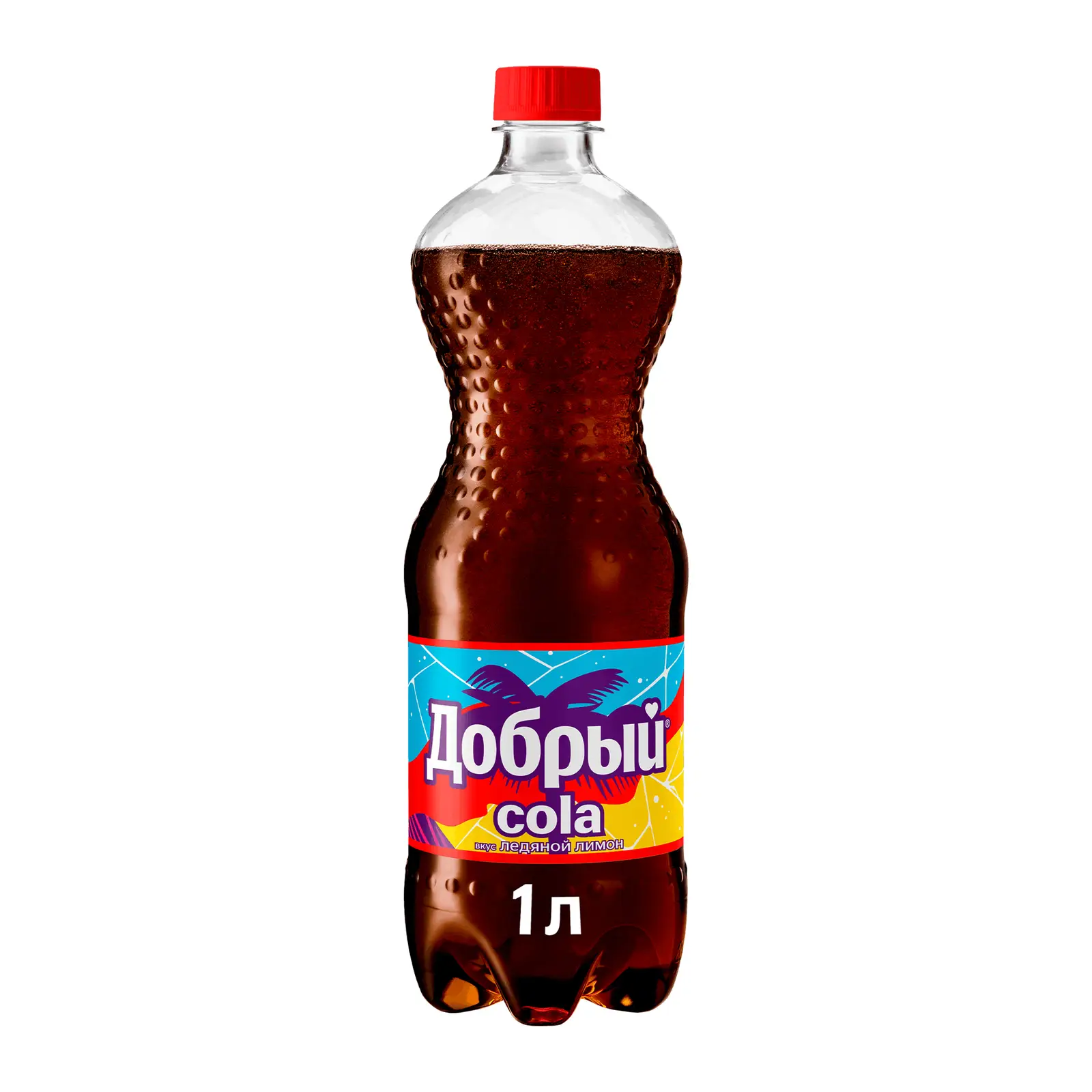 Изображение товара Напиток Кола со вкусом Ледяной лимон Добрый 1л