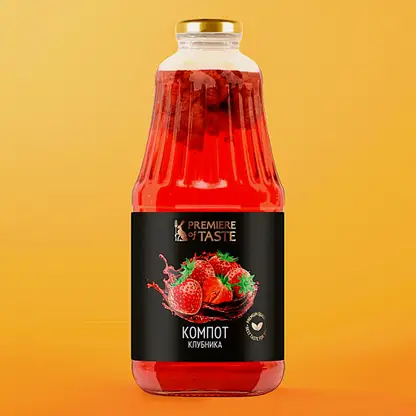 Компот из клубники Premiere of Taste 1л