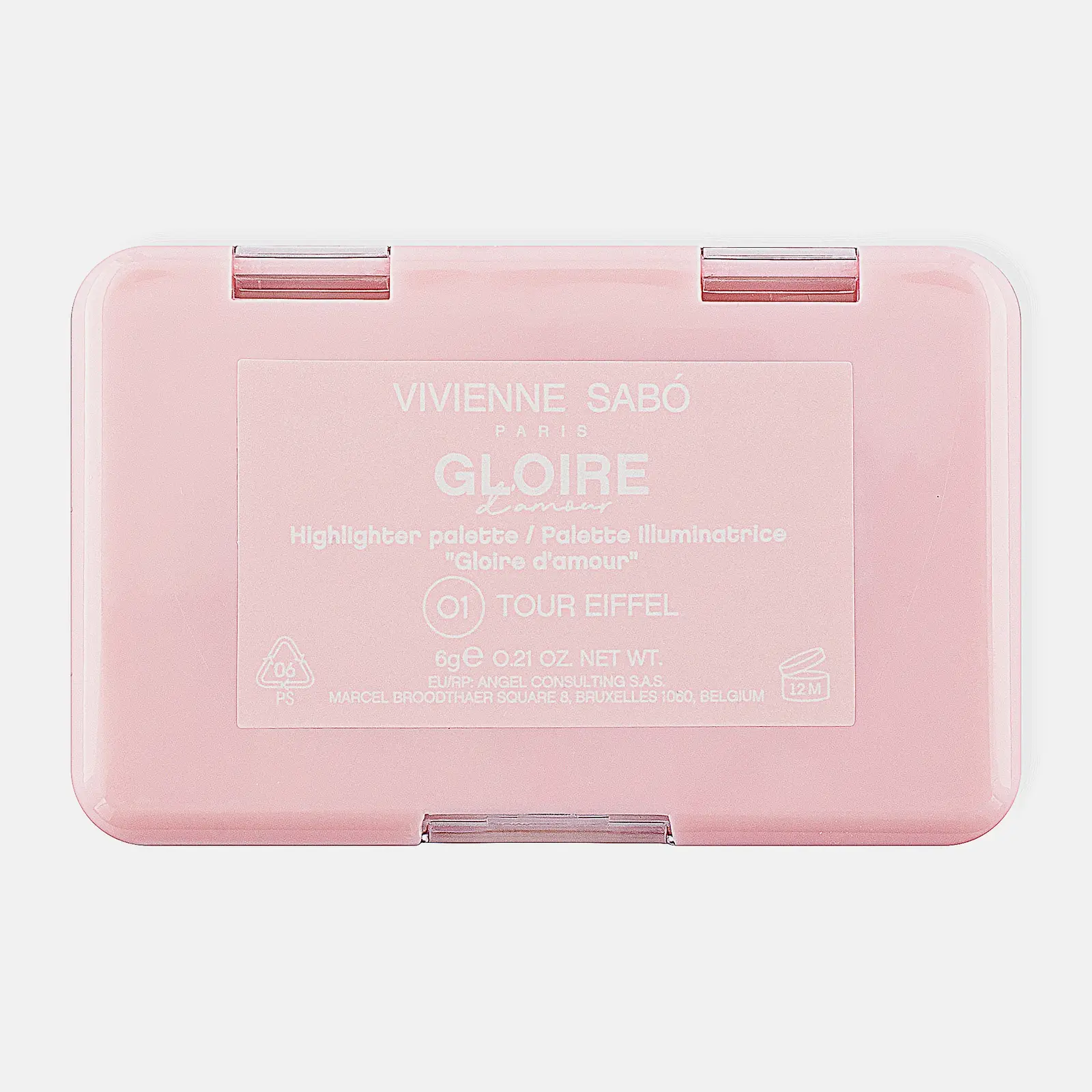 Палетка хайлайтеров Vivienne Sabo Gloire damour 01 