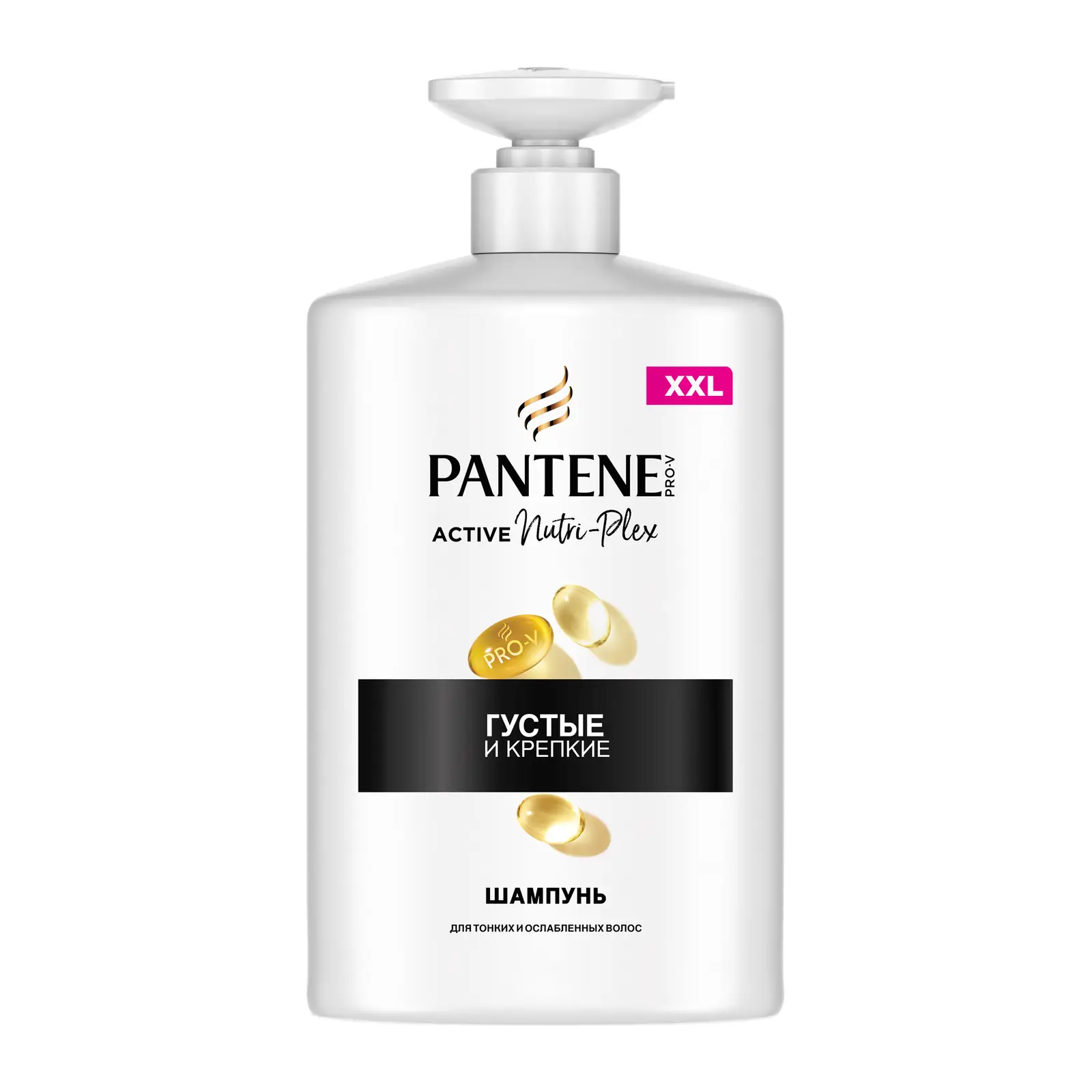 Изображение товара Шампунь для волос Густые и крепкие Pro-V Pantene 900 мл