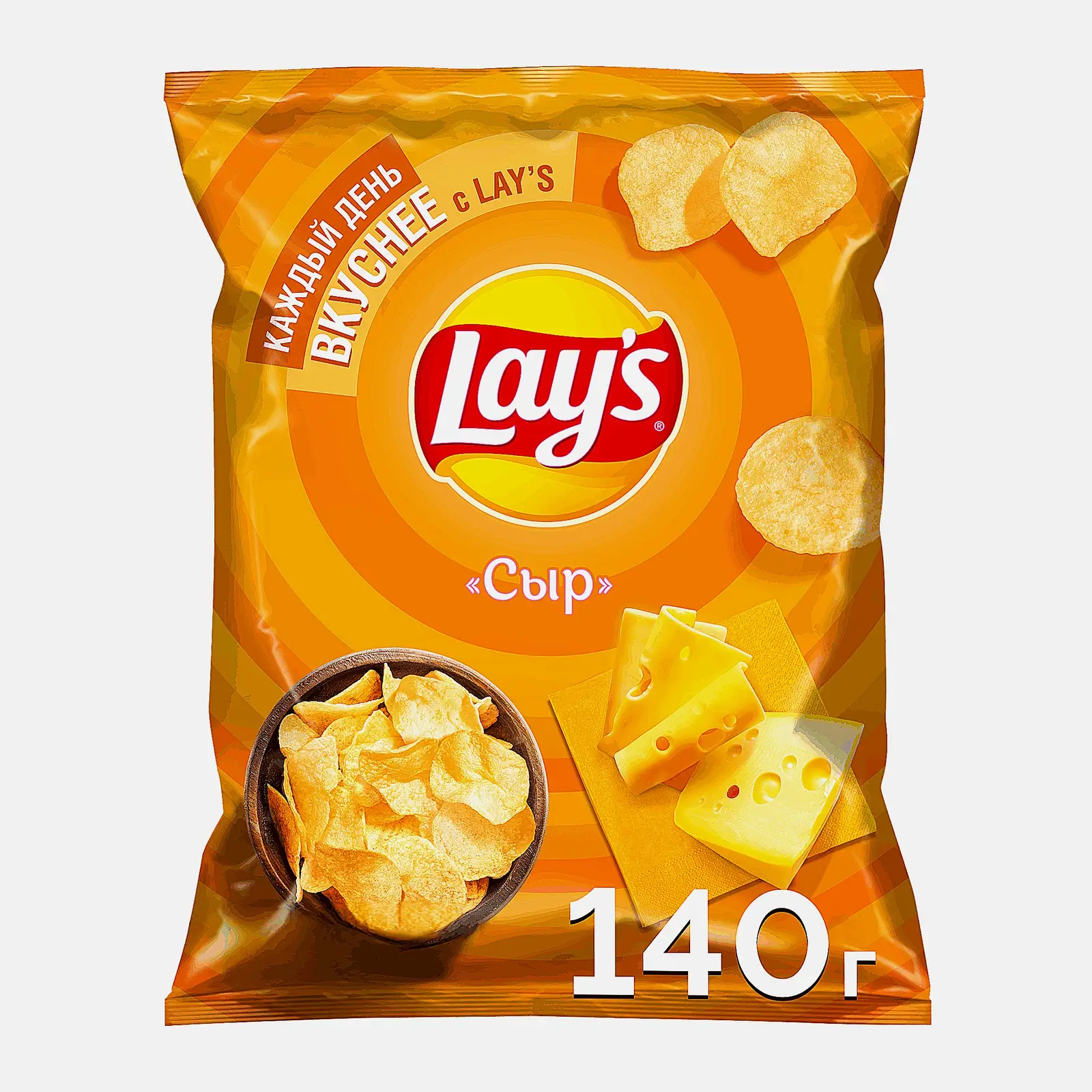 Чипсы Lays Сыр 140г