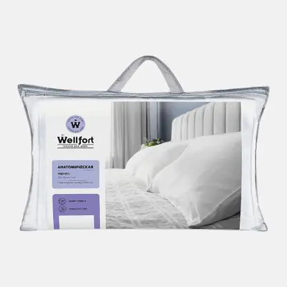Подушка Wellfort анатомическая 30*50см