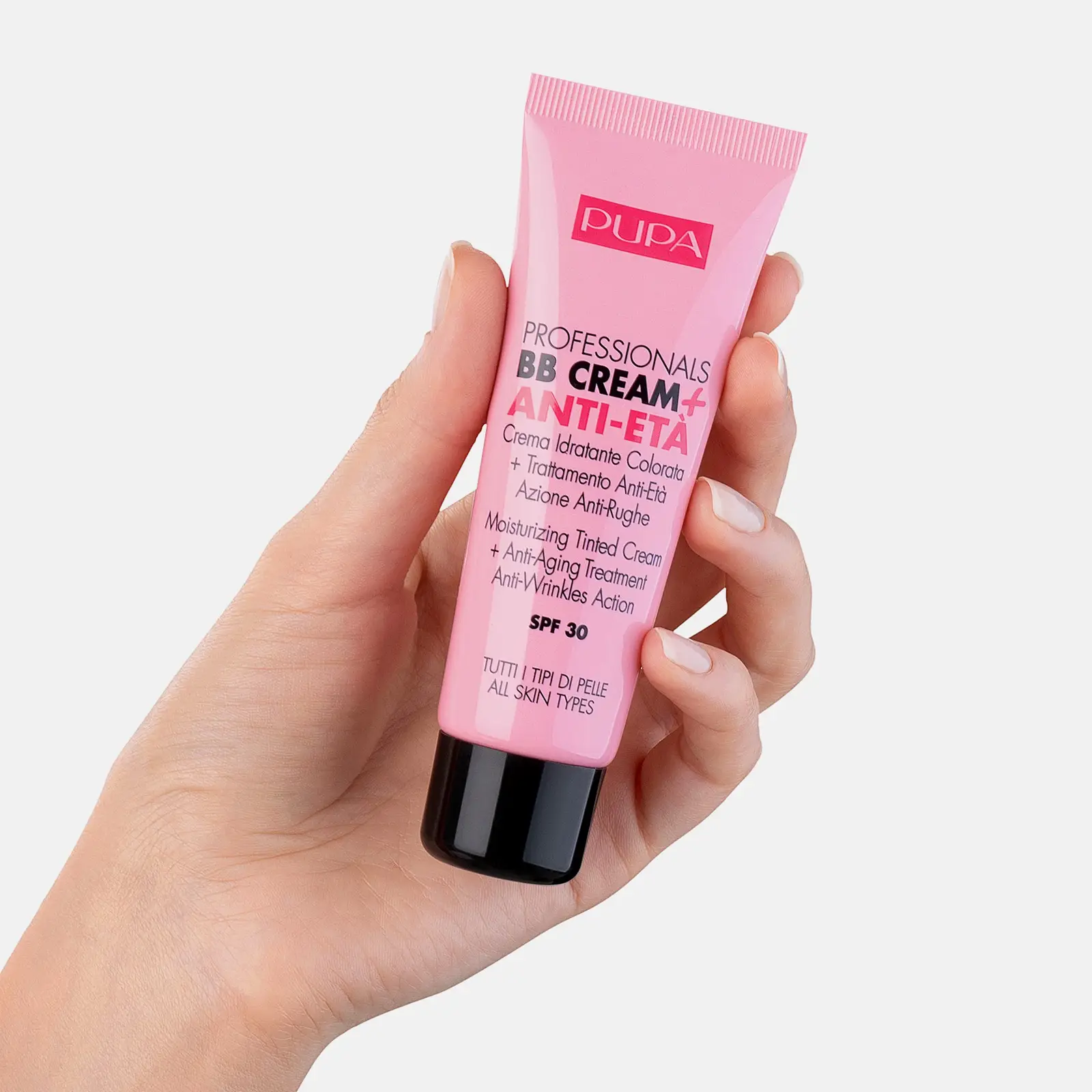 Увлажняющий ВВ-крем для лица Professionals антивозрастной тон 001 Телесный Pupa