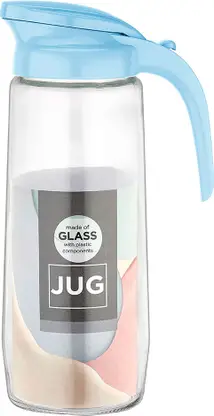 Изображение товара Кувшин с цветной крышкой стекло 1.5л