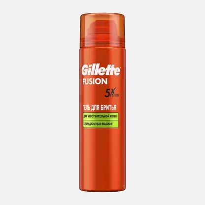 Гель для бритья Gillette Fusion 5 для чувствительной кожи 200мл
