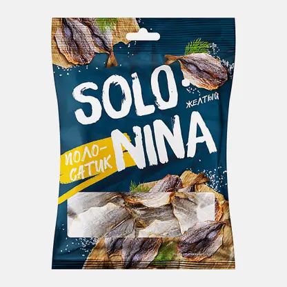 Желтый полосатик Solo Nina сушено-вяленый 70г