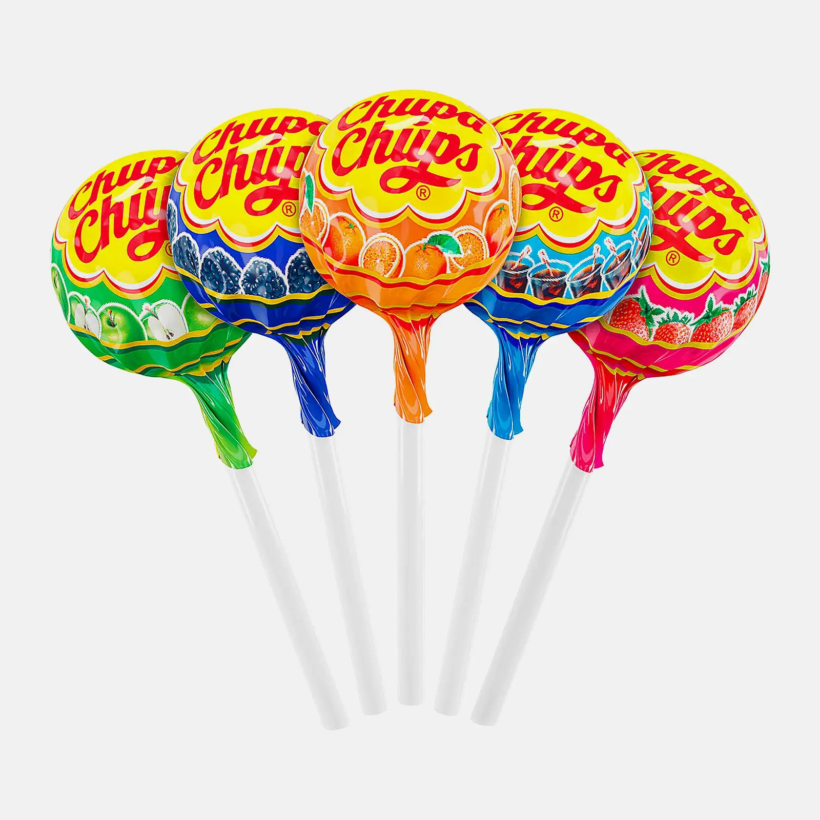 Карамель фруктовая/со вкусом колы Chupa Chups 12г в ассортименте - фото 2