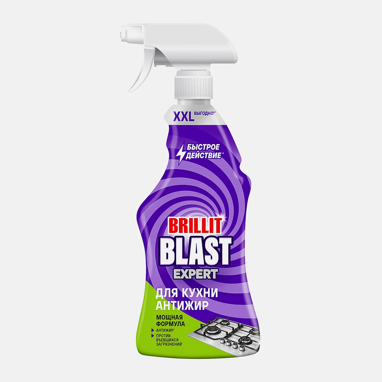 Моющее средство для кухни Cillit Bang/Brillit Blast Антижир + сияние 750мл