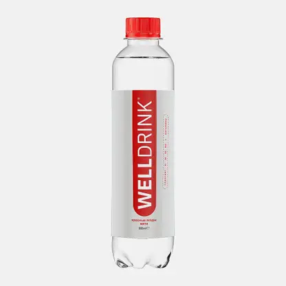Напиток Welldrinк вкус Красные ягоды-мята 500мл