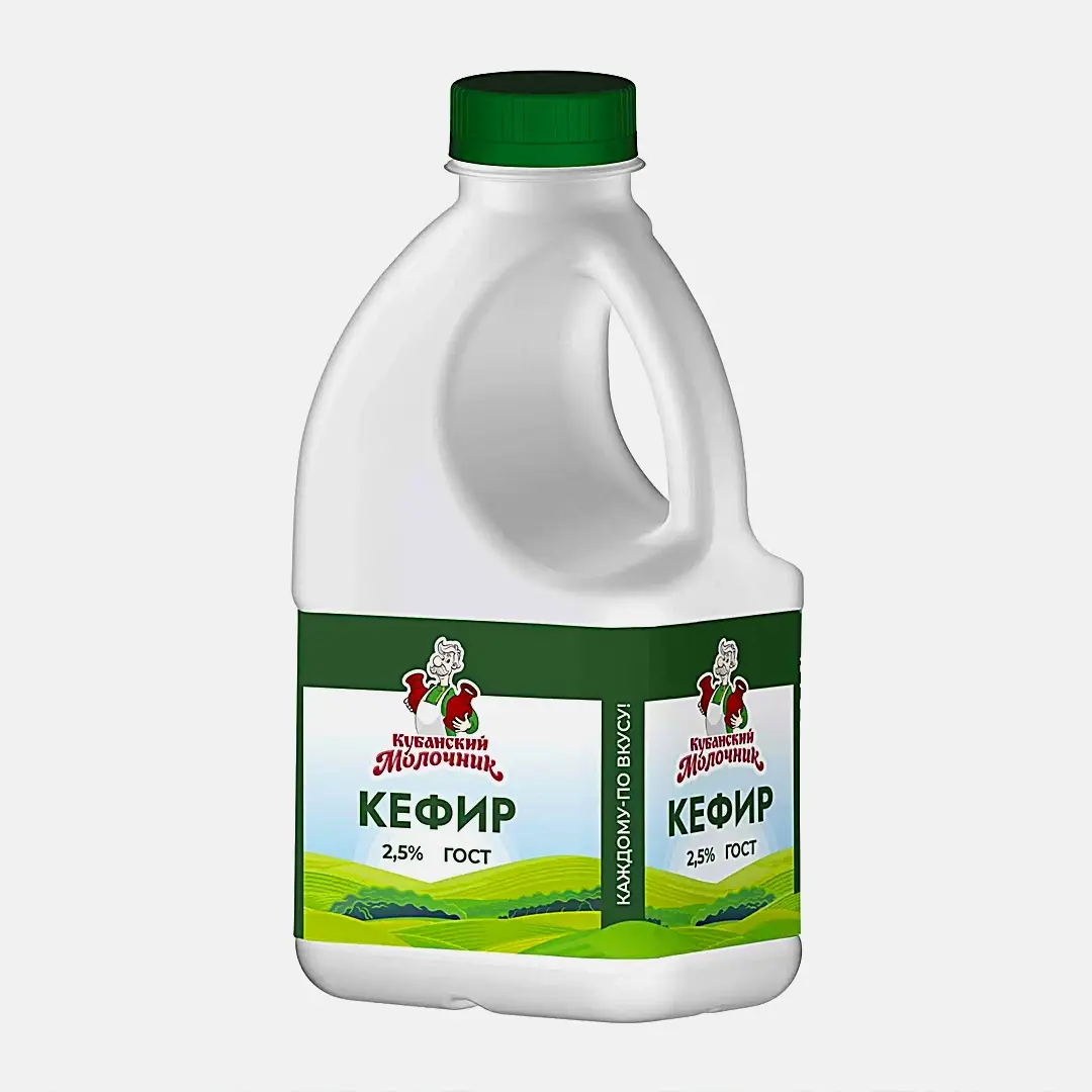 Кефир Кубанский молочник 2.5% 720г