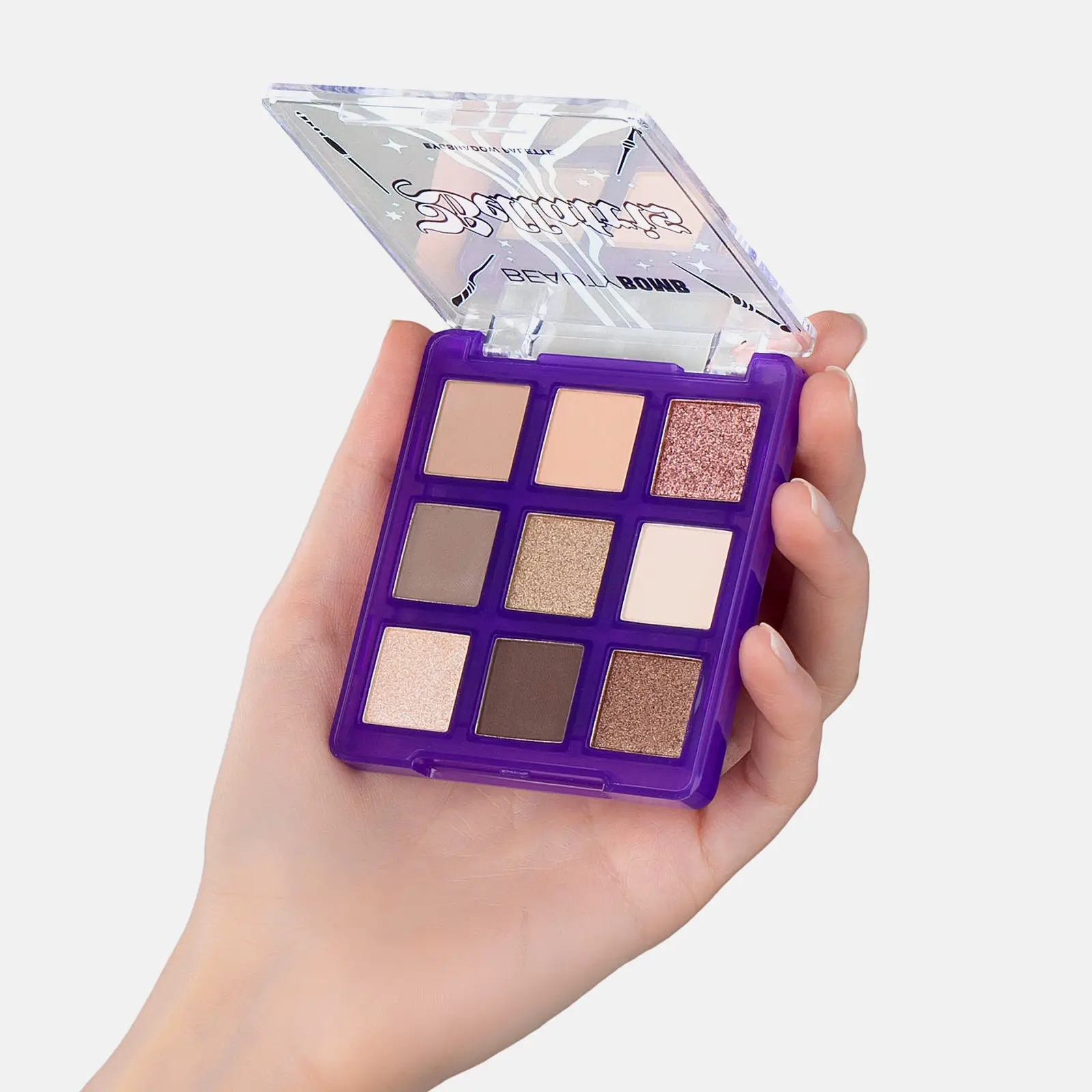 Палетка теней для век Bellatris тон 01 Beauty Bomb