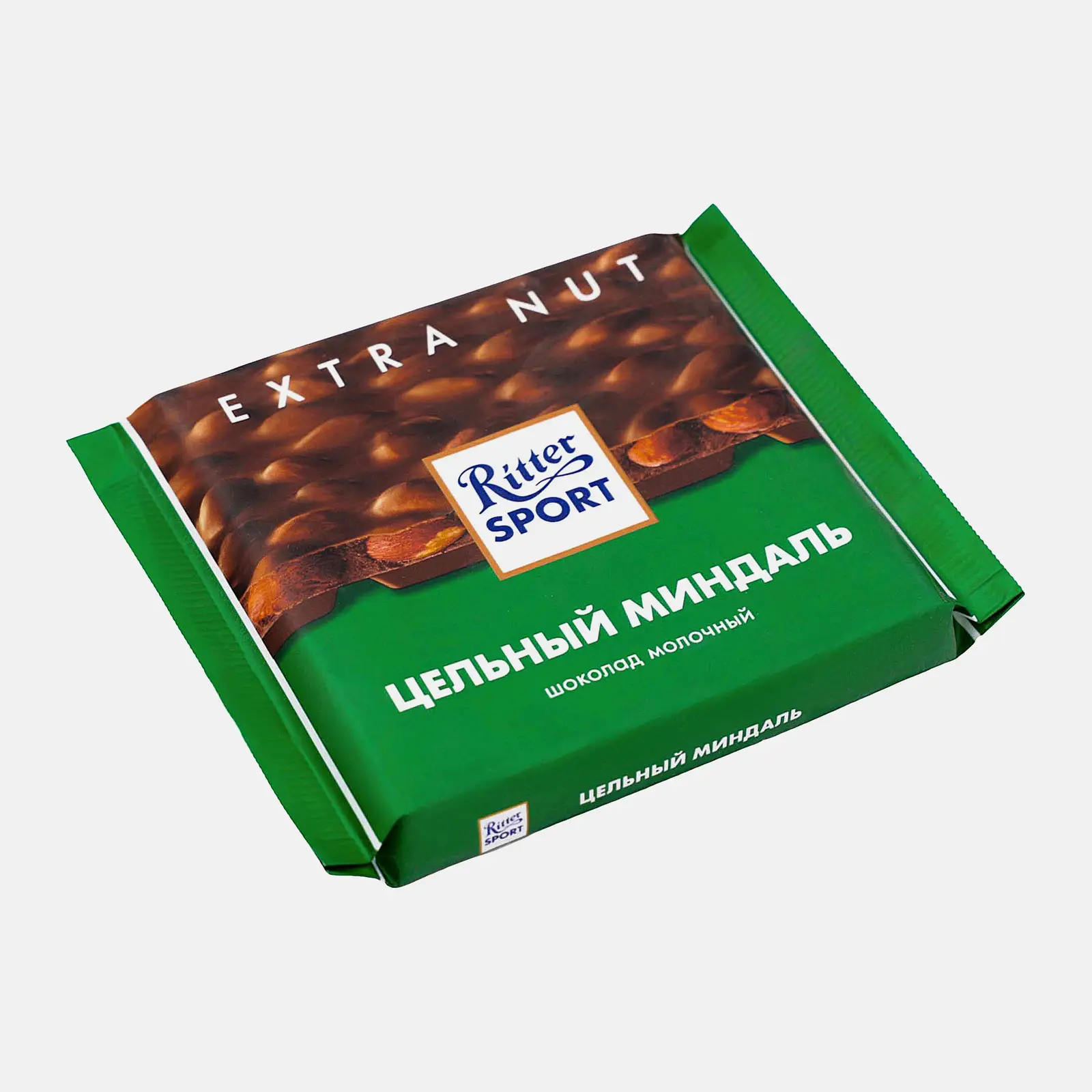 Шоколад Молочный Цельный миндаль Ritter Sport 100г