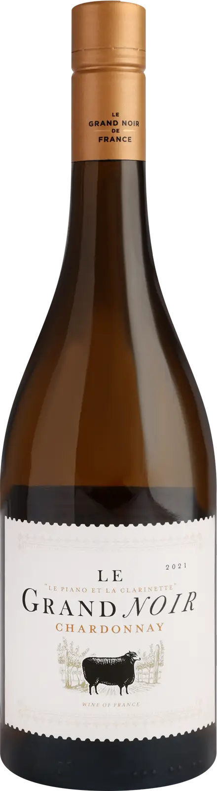 Изображение товара Вино Le Grand Noir Chardonnay белое сухое 13.5% 750мл