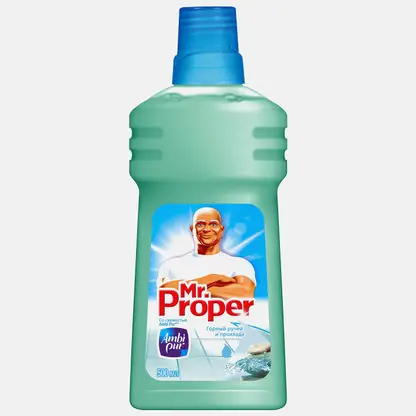 Моющая жидкость для пола и стен Горный ручей Mr.Proper 500мл