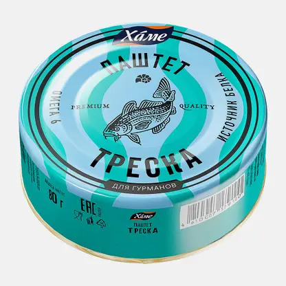 Паштет Хаме Треска 80г