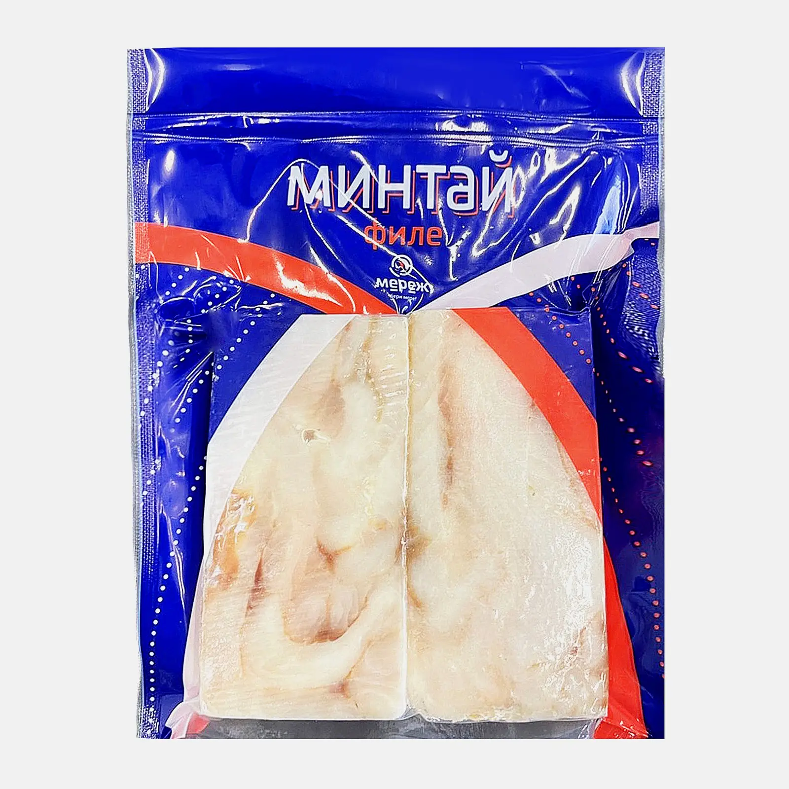 Филе минтая без кожи 400г