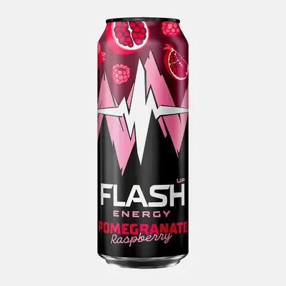Энергетический напиток Flash Up Energy Pomegranate-Raspberry 450мл