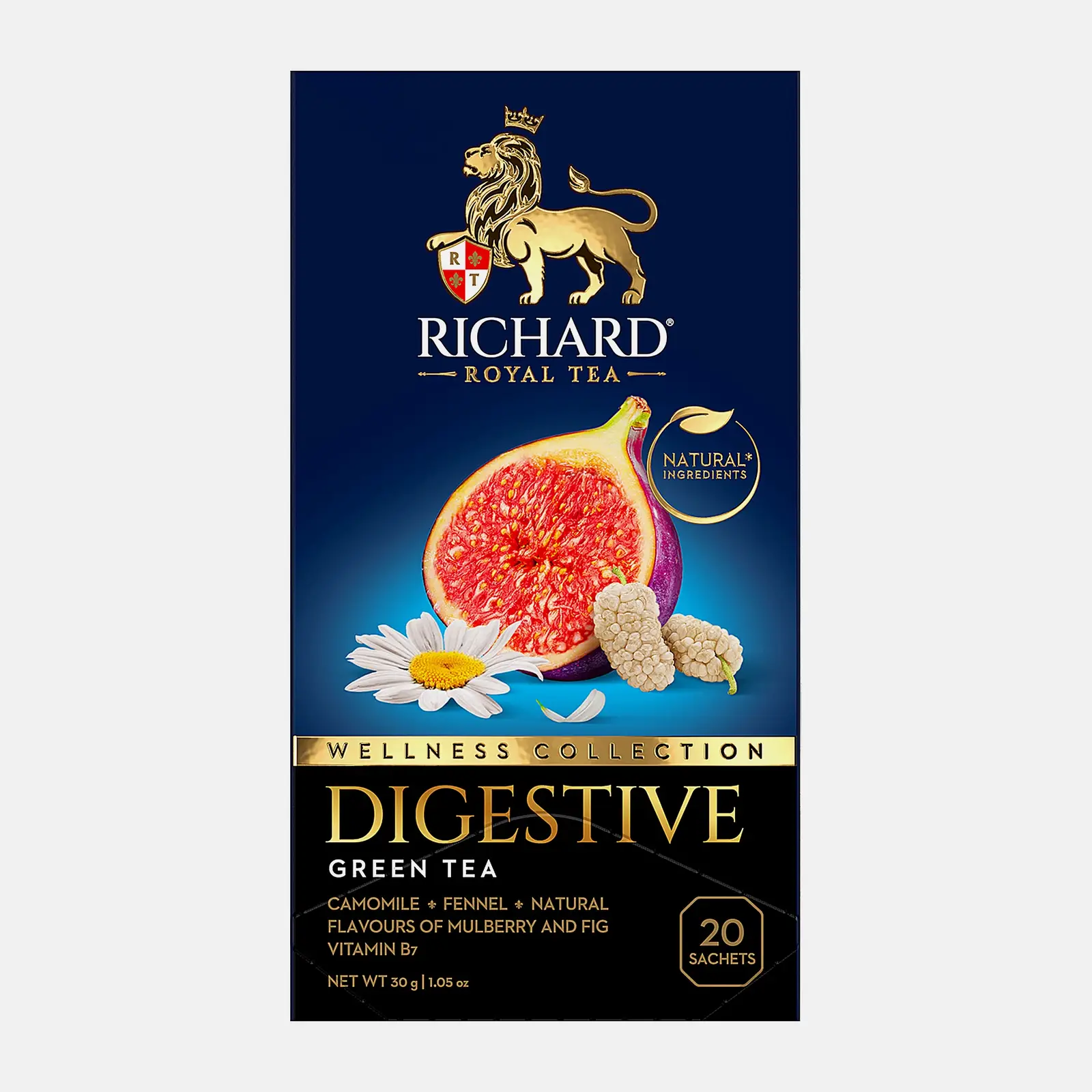 Чай зеленый Richard Functional Digestive ромашка фенхель 20пак
