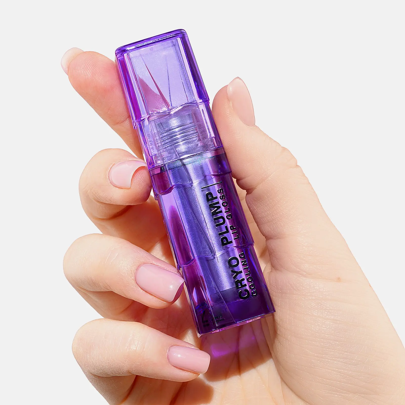 Экстра плампер для губ тон 04 Полупрозрачный фиолетовый Influence Beauty Cryoplump - фото 2