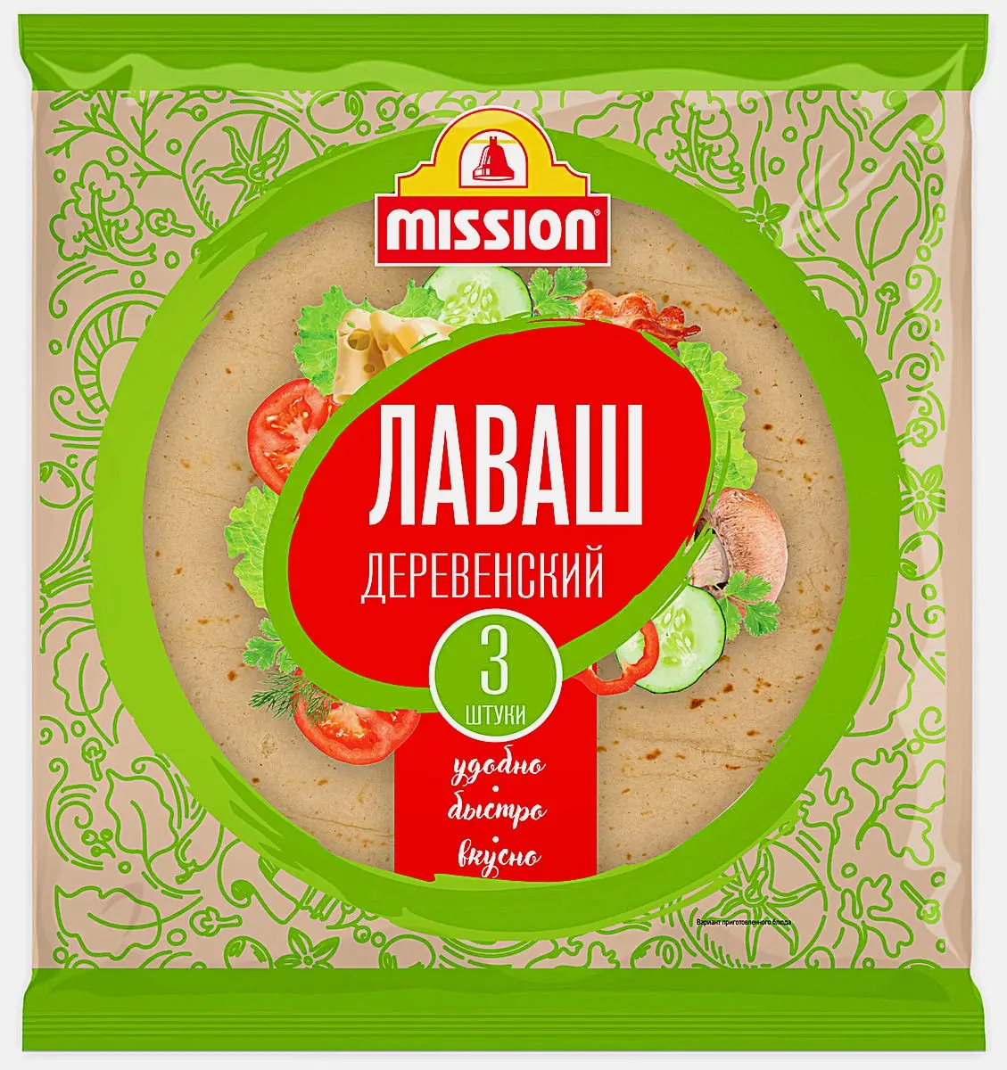 Лаваш деревенский Mission 270г