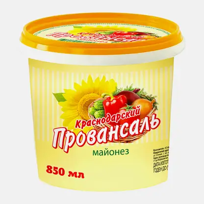 Майонез Агрокомплекс Провансаль 67% 850мл