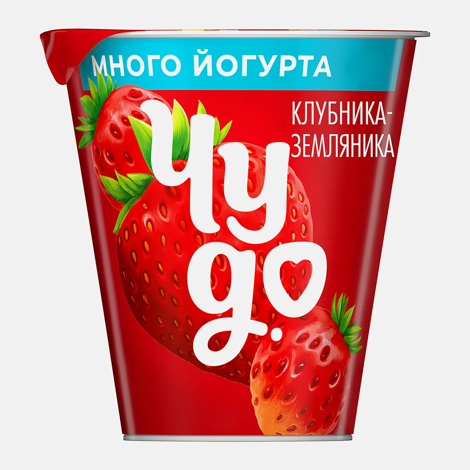 Изображение товара Йогурт Чудо Клубника земляника 2% 290г