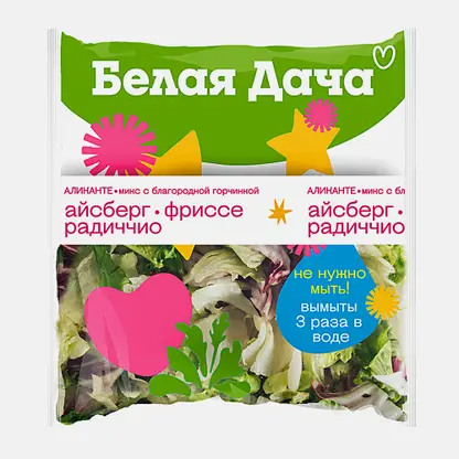 Салатная смесь Аликанте Белая дача 100г