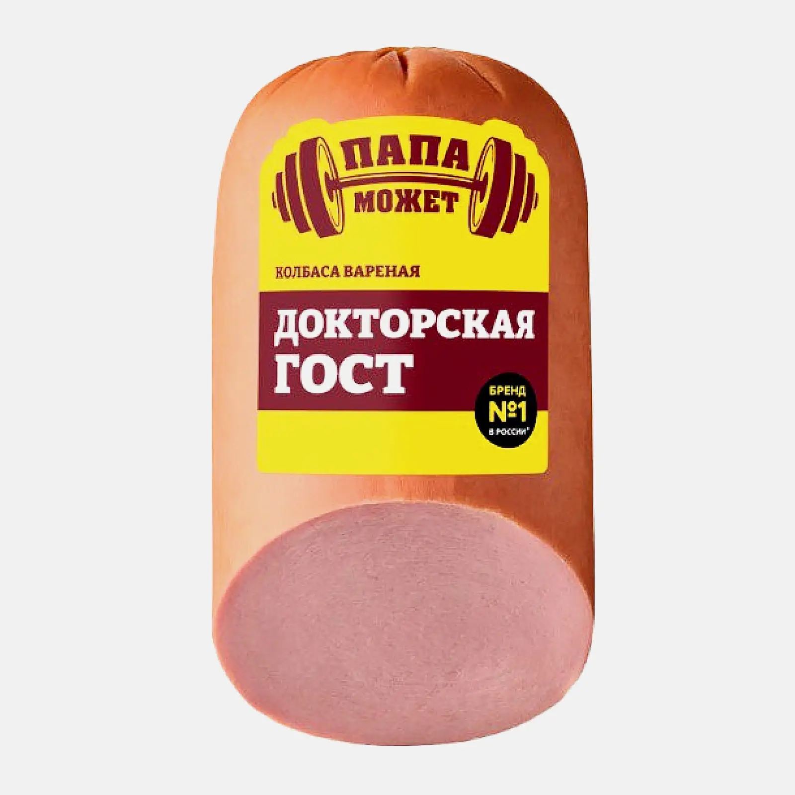 Изображение товара Колбаса Докторская вареная Папа Может 360г - вкусный и качественный продукт