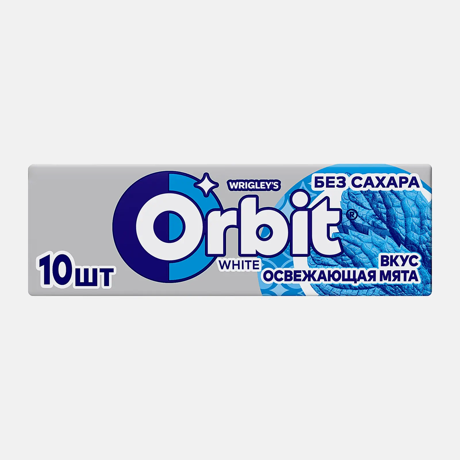 Изображение товара Жевательная резинка Освежающая мята без сахара Orbit White 13.6г