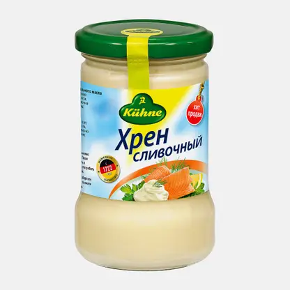 Хрен Kuhne Сливочный 250г