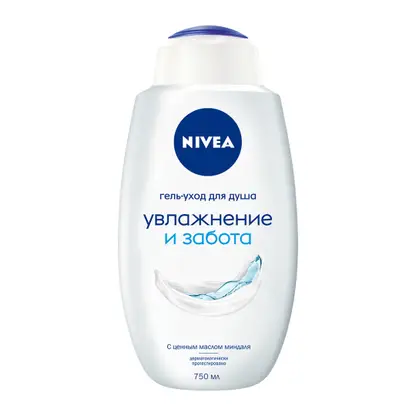 Изображение товара Гель-уход для душа Увлажнение и забота NIVEA 750мл