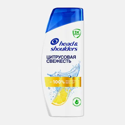 Шампунь для волос против перхоти Цитрусовая свежесть Head & Shoulders 360мл