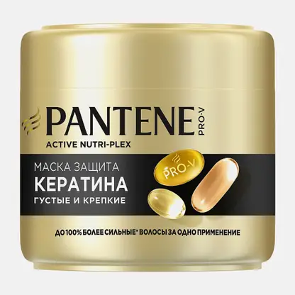 Маска для волос Pantene Густые и крепкие 300мл