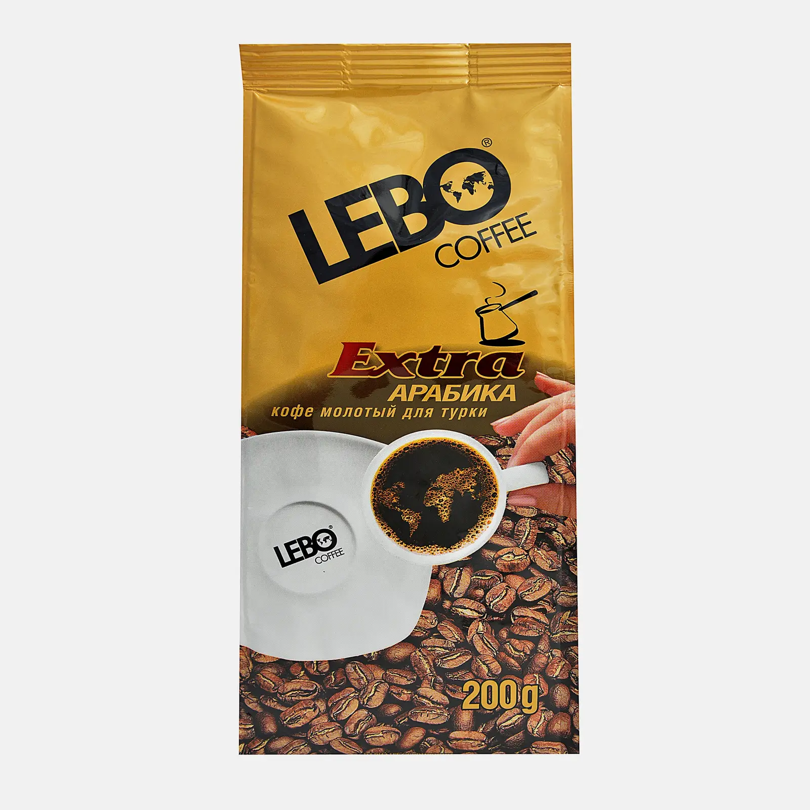 Изображение товара Молотый кофе Extra Арабика Lebo 200г
