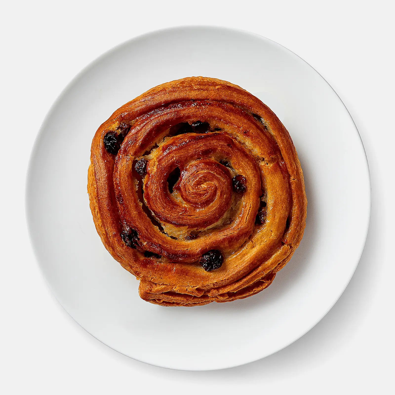 Изображение товара Улитка с изюмом и заварным кремом 85г