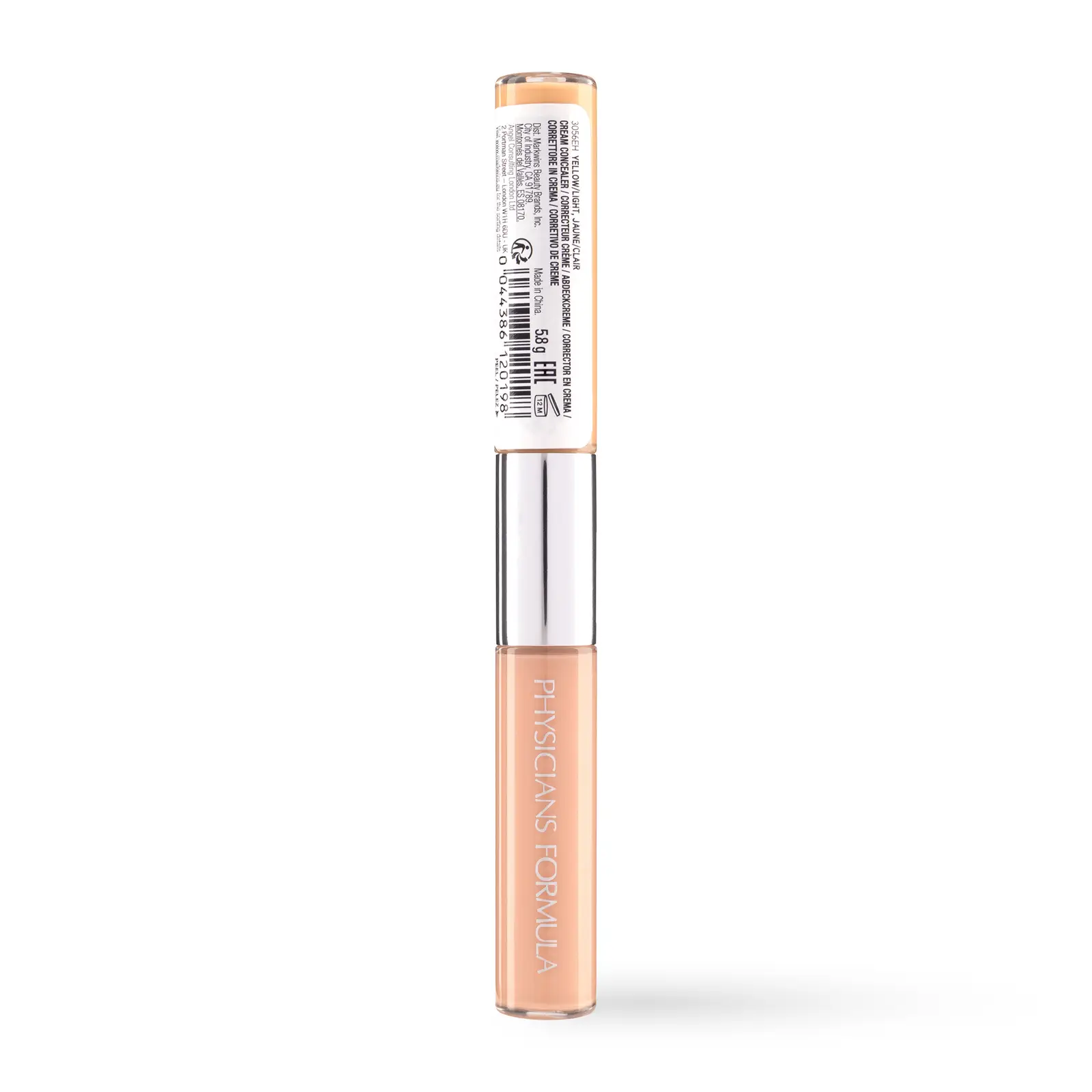 Консилер Physicians Formula Correct&Cover светло-желтый