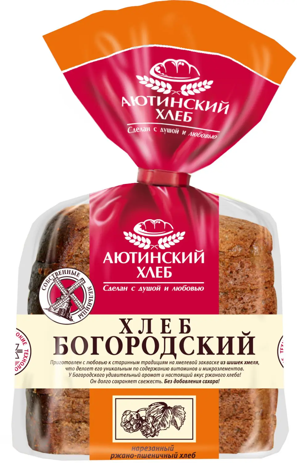 Хлеб Гуковская М.Ю Ржано-пшеничный половина нарезка 330г — в каталоге на  сайте сети Магнит | Краснодар