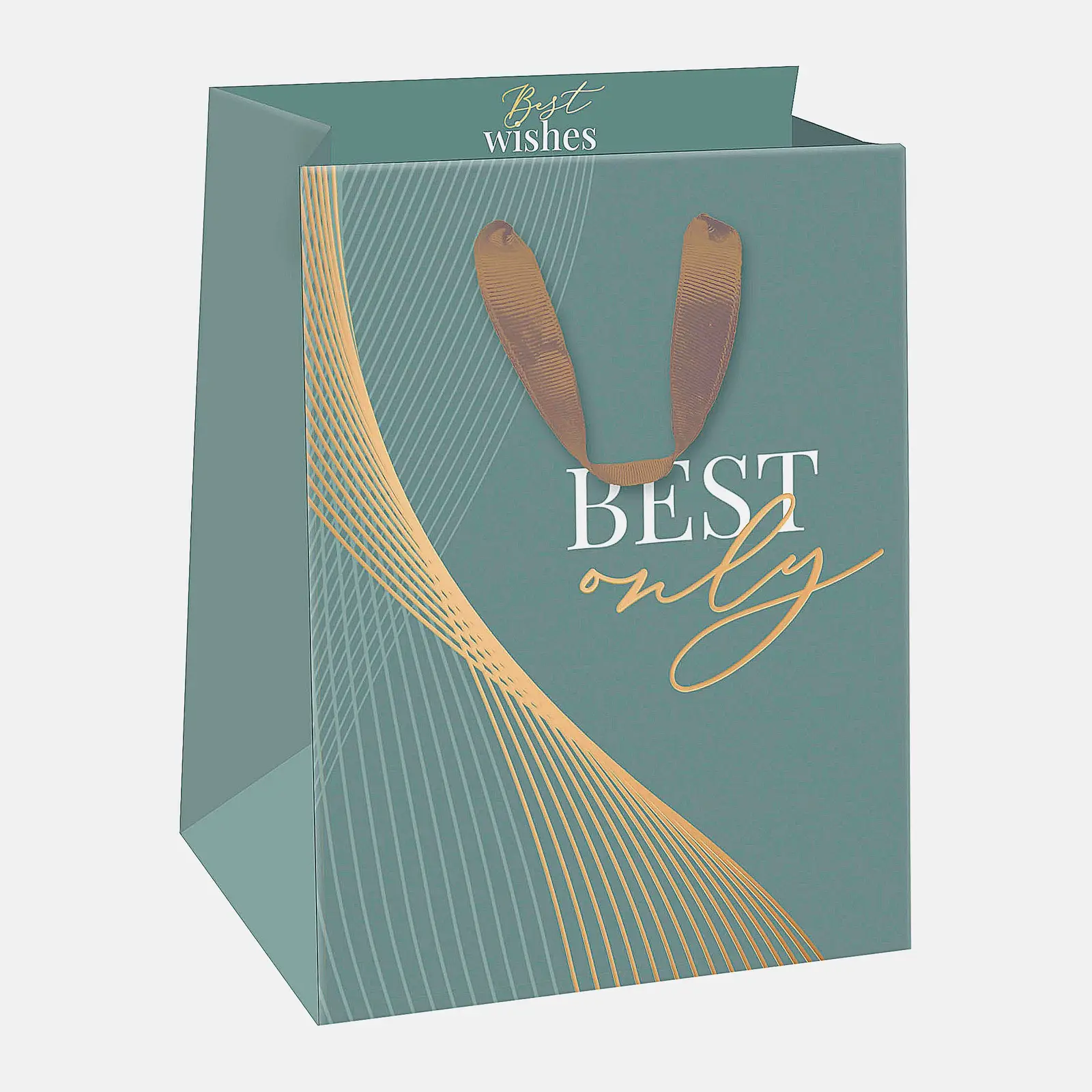 Пакет Пакетико подарочный матовая ламинация с тиснением SMT ПДЛ М 14*19см в ассортименте