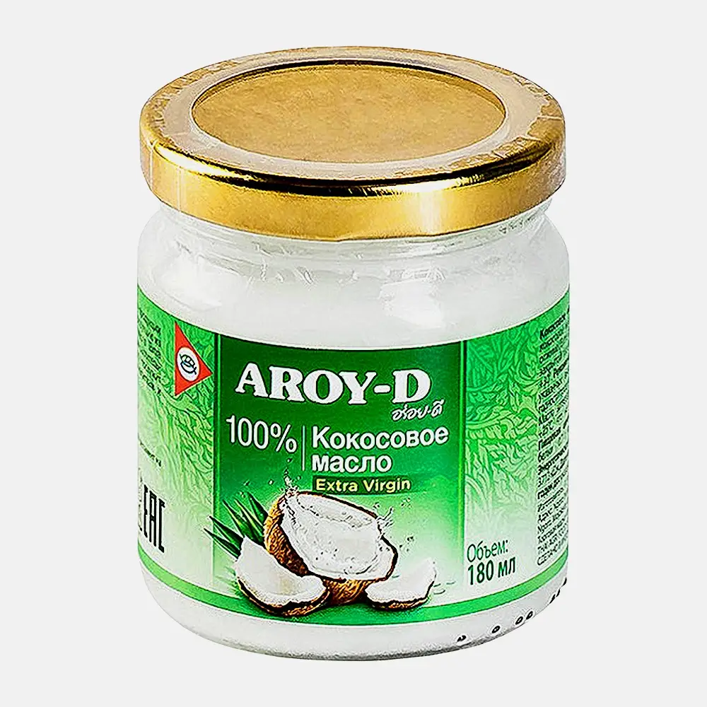 Кокосовое масло Aroy-D 180мл